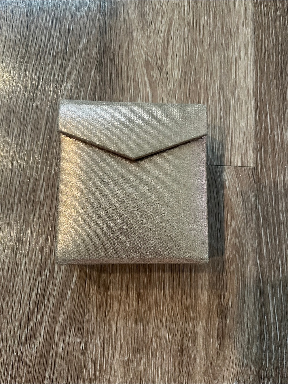 Nordstrom Jewelry Tray in Taupe with Metallic Snap